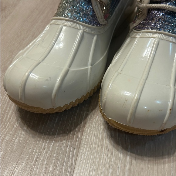 Sugar Multicolored Glitter Lace-Up Snow Boots - Picture 10 of 10